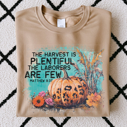The Harvest Is Plentiful (RTP- Ready to Print)