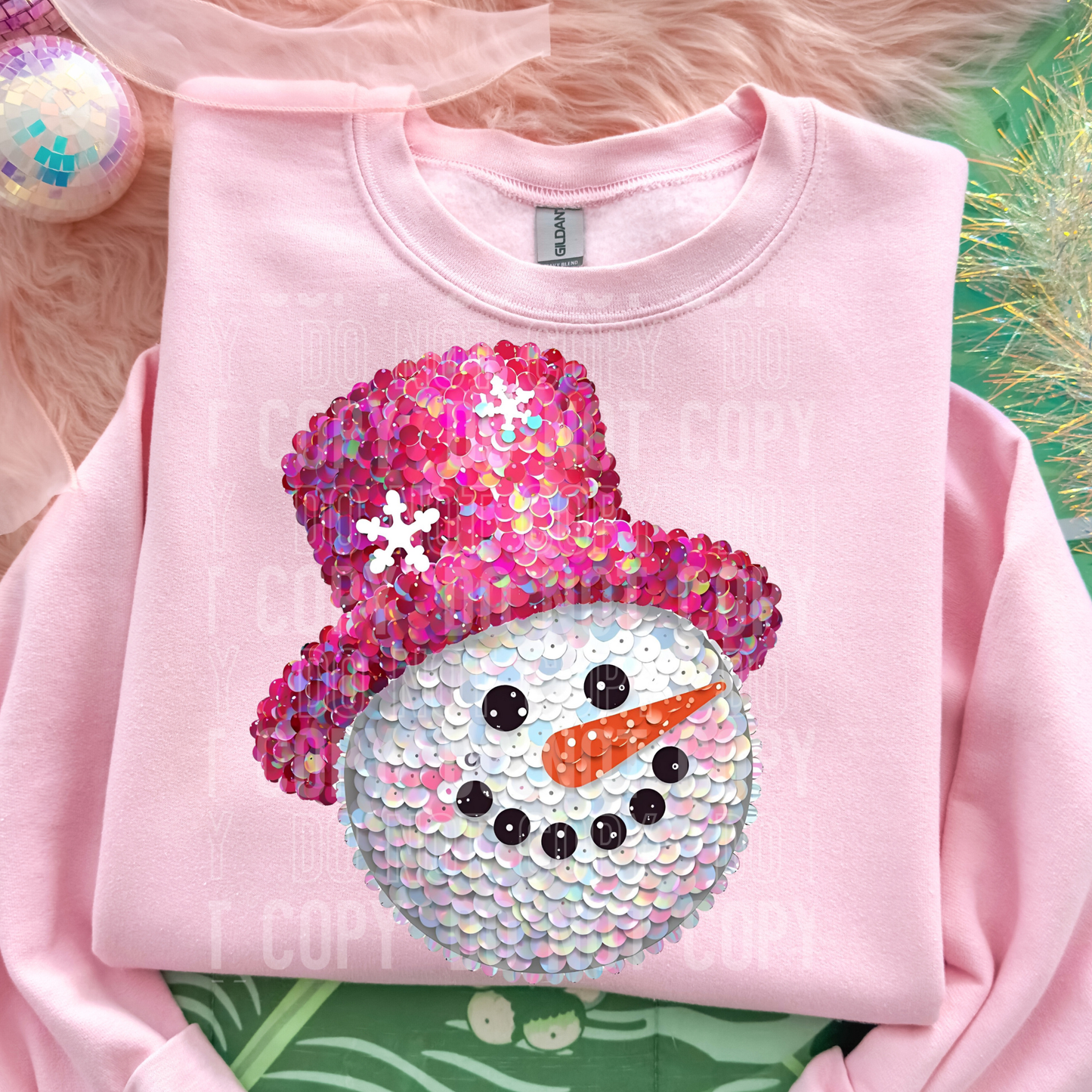 Snowman Sequins - Sale