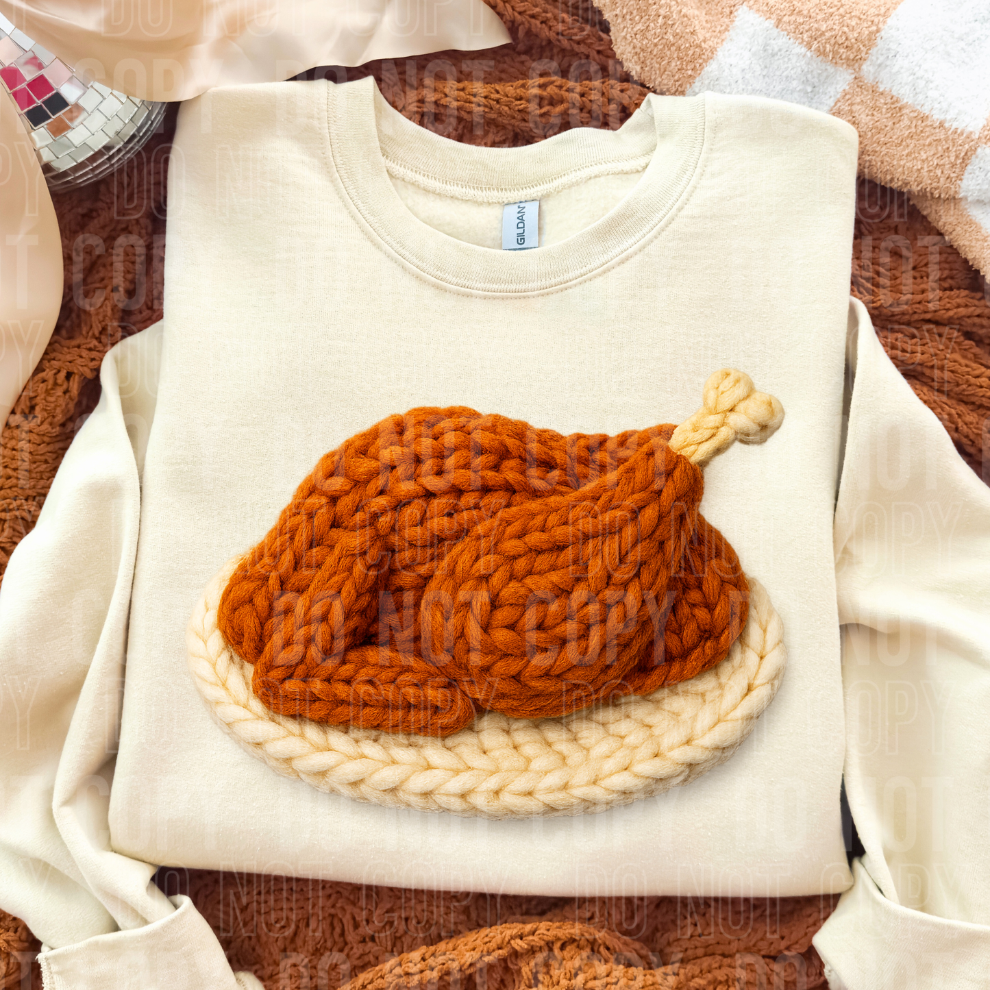 Thanksgiving Turkey Faux Yarn - Sale