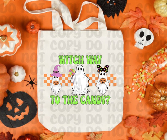 Witch Way To The Candy (RTP- Ready to Print)
