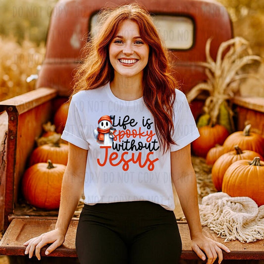 Life Is Spooky Without Jesus (RTP- Ready to Print)