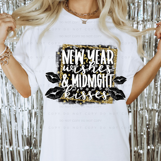 New Year Wishes & Midnight Kisses(RTP- Ready to Print)