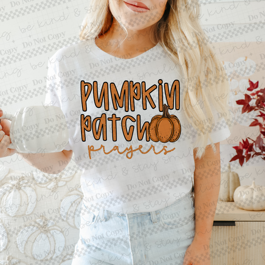 Pumpkin Patch Prayer (RTP- Ready to Print)