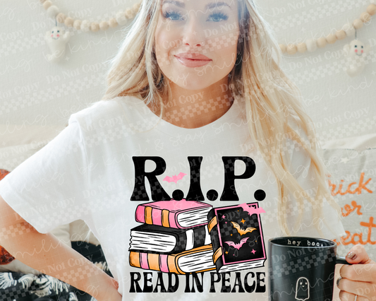 R.I.P Read In Peace (RTP- Ready to Print)