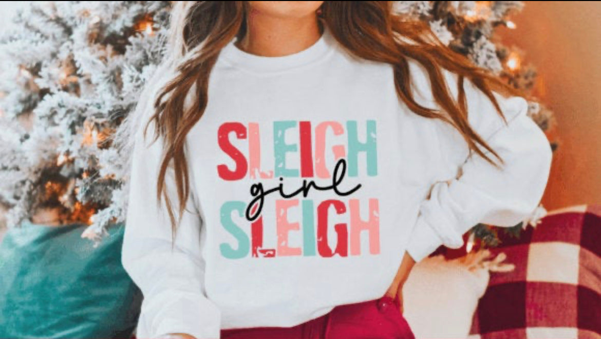 Sleigh Girl  (RTP- Ready to Print)