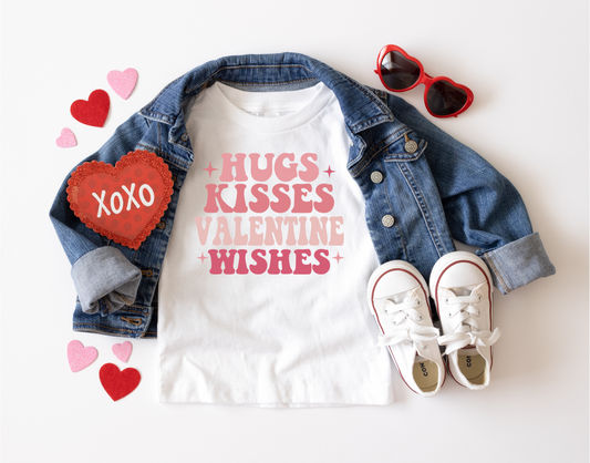 Hugs Kisses Valentines Wishes (RTP- Ready to Print)