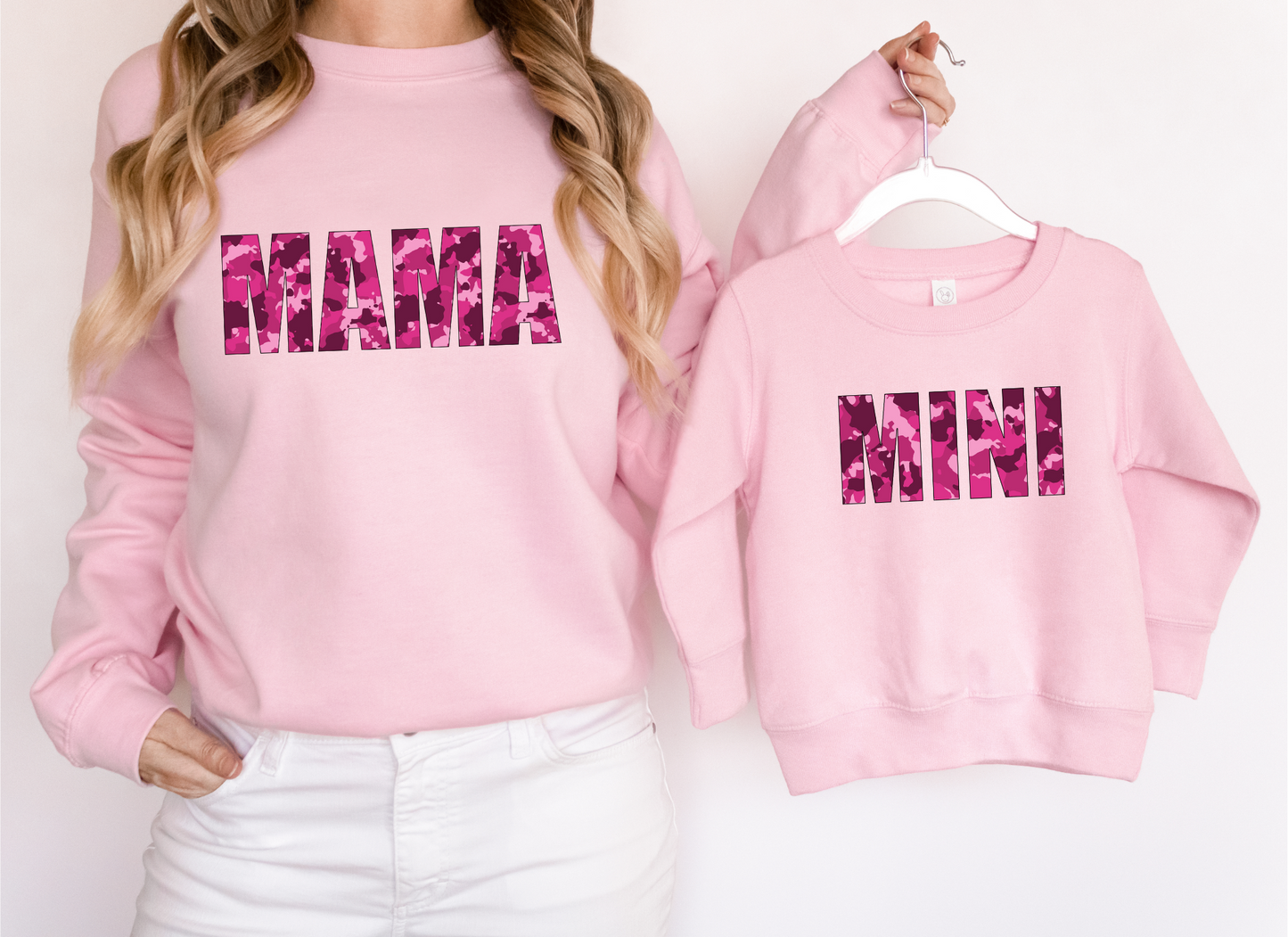 Mama/Mini Pink Camo (RTP- Ready to Print)