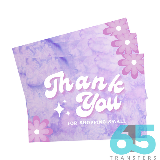 Thank You For Shopping Small Cards